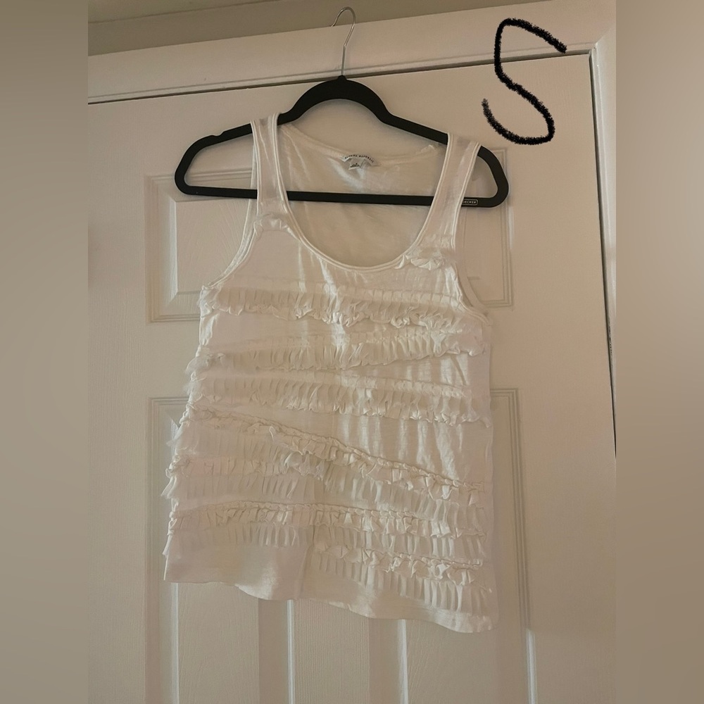 Banana republic women’s white tank small
